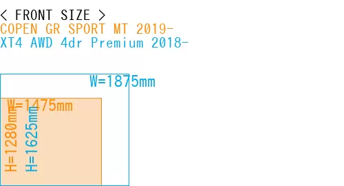 #COPEN GR SPORT MT 2019- + XT4 AWD 4dr Premium 2018-